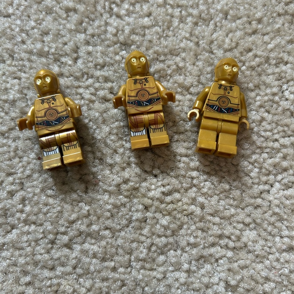 Set of Star Wars mini-figures